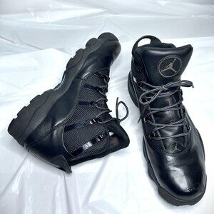 Nike Air Jordan Winterized 6 Rings Black Boots  414845-001 US Men's Size 13